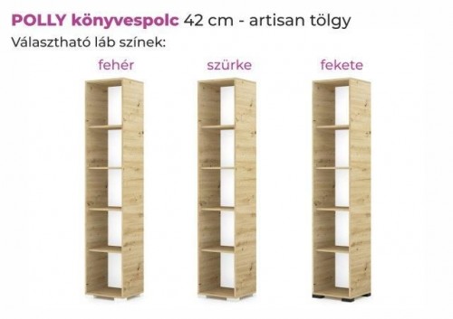 Polly knyvesszekrny 80, 42cm